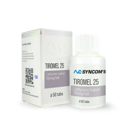 T3 Tiromel 25mcg Syncom – Buy T3 UK