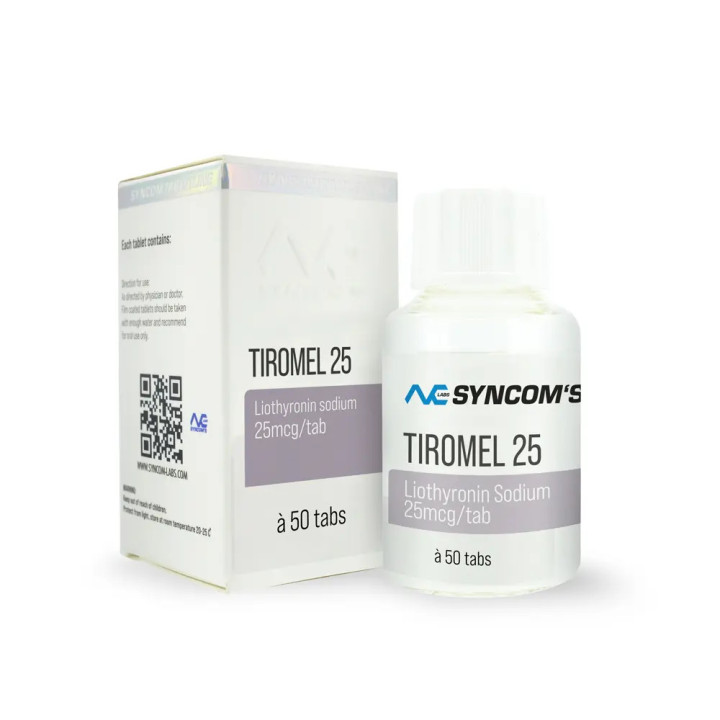 T3 Tiromel 25mcg Syncom – Buy T3 UK