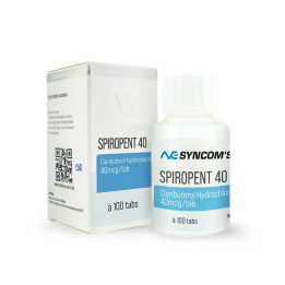 Clenbuterol Spiropent 40mcg Syncom – Buy Clen UK
