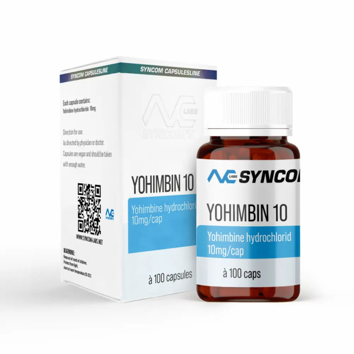Yohimbine HCL 10mg Syncom – Buy Yohimbine UK