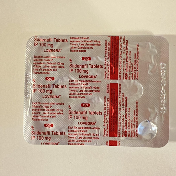 Kamagra Lovegra 4Tab/100m - 4 - Buy steroids UK