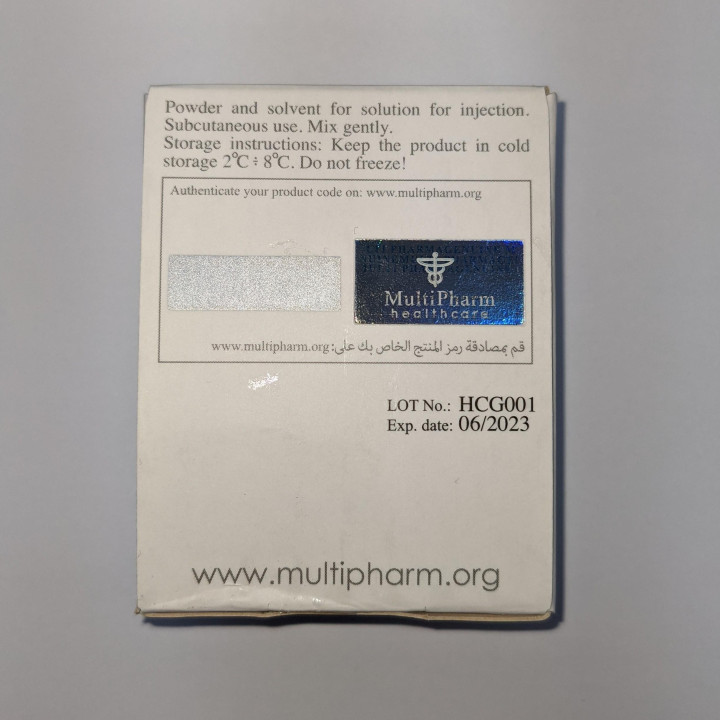 Pregnyl 5000IU - 2 - Buy steroids UK