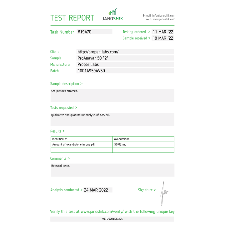 Pro Anavar 50 - 2 - Buy steroids UK