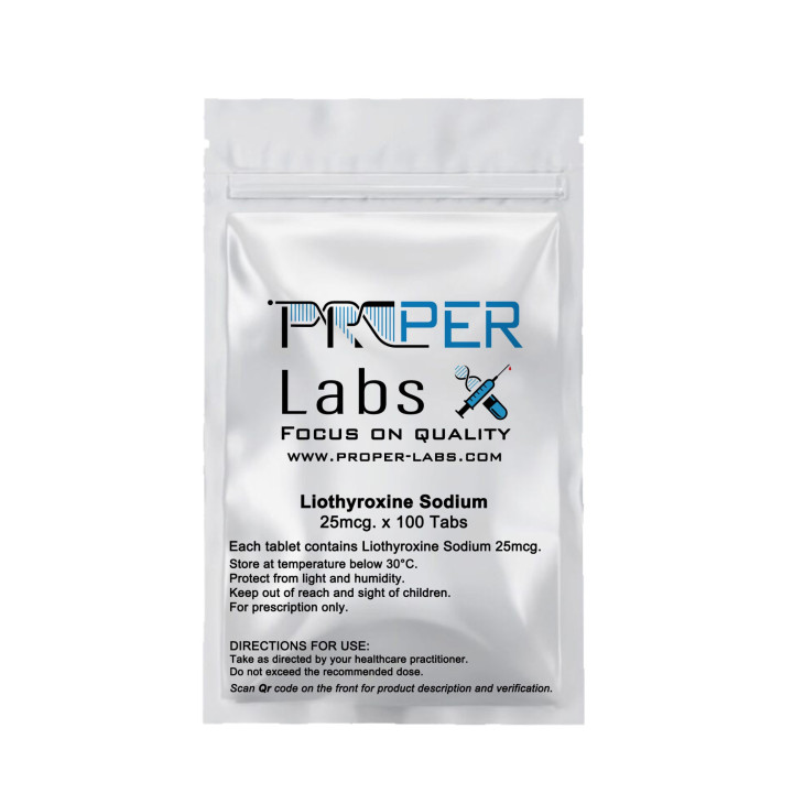 T3 – Proper Labs [100tab/25mcg] - 1 - Buy steroids UK