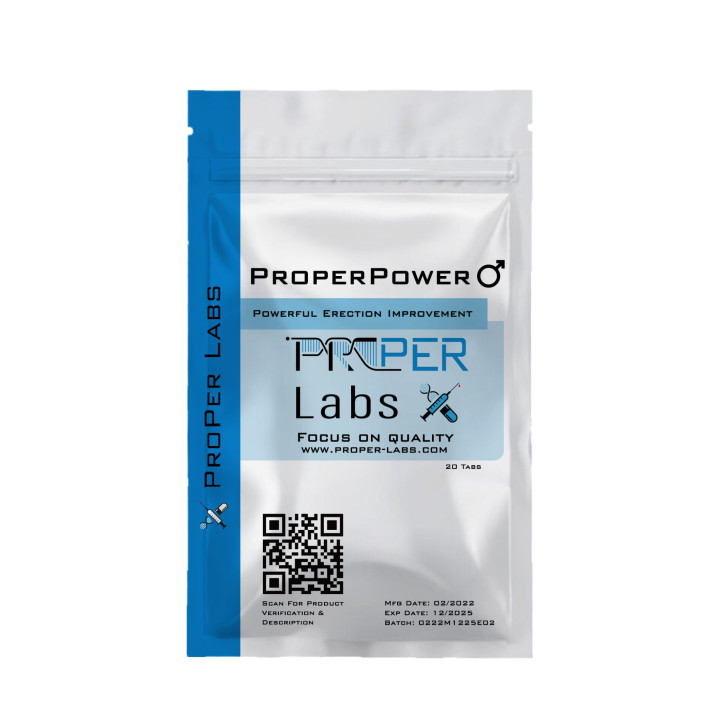 Proper Power Erection – Proper Labs [20Tabs/20mg] - 1 - Buy steroids UK