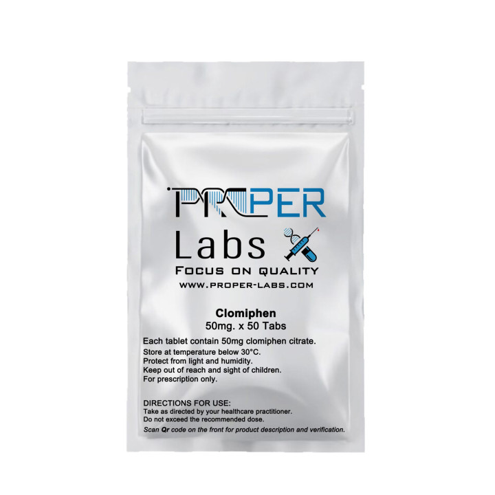 Clomid 50 - Proper Labs - 2 - Buy steroids UK