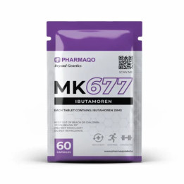Buy MK677 Ibutamoren UK | PharmaQO 60caps/25mg | Power Anabolics